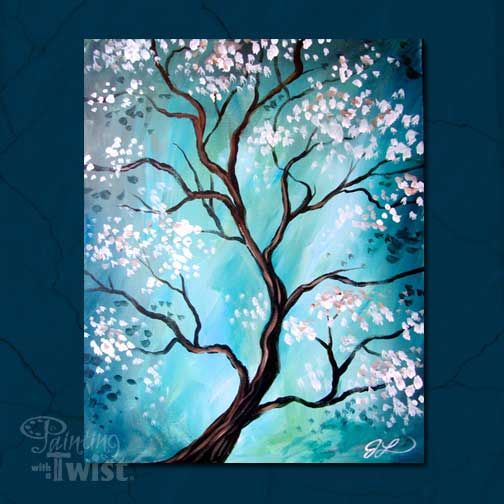 paintings of trees