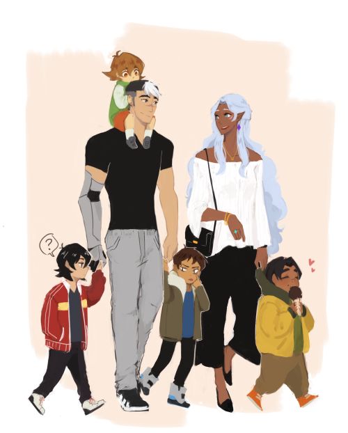 naridoodles: “ space fam ”
