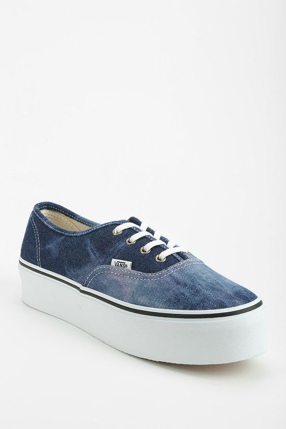 vans authentic platform acid denim vans authentic platform acid denim