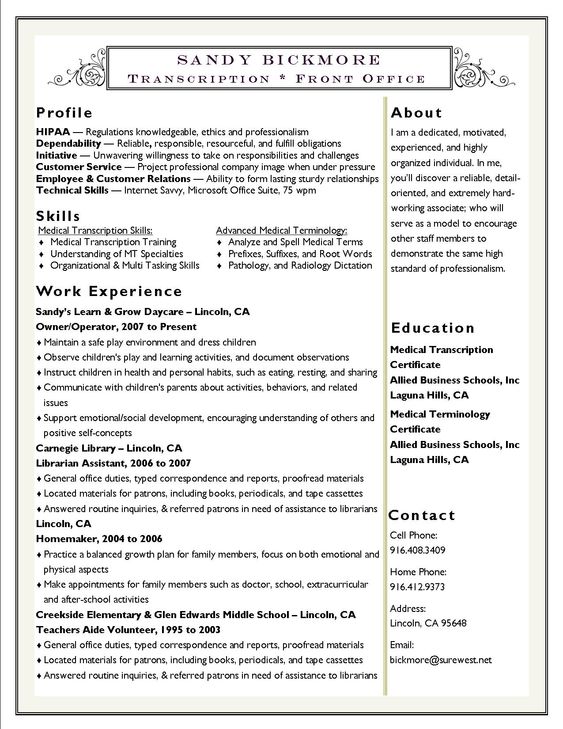 billing and coding resumes