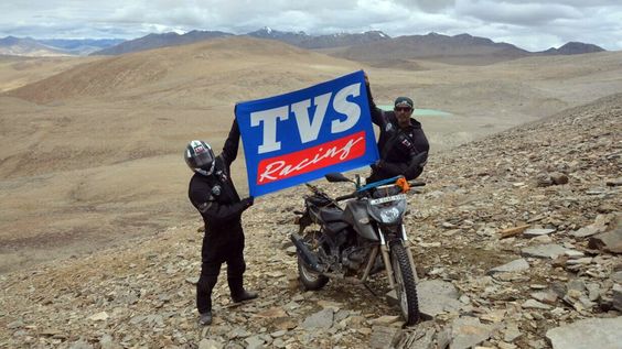 TVS Apache RTR 200 4V reaches 21,524 feet in Rupshu Valley