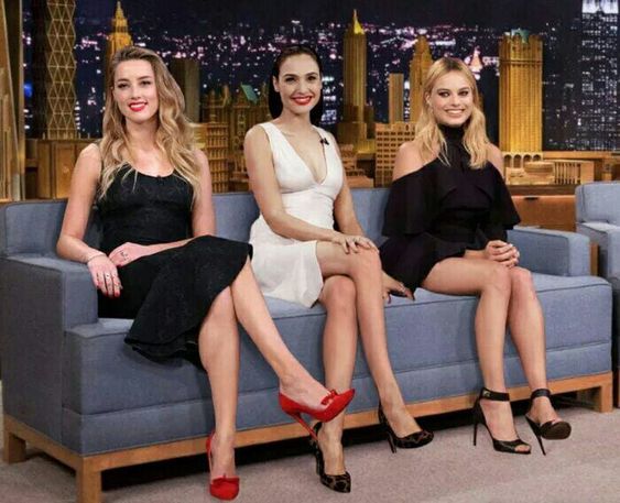 Amber Heard,Gal Gadot and Margot Robbie