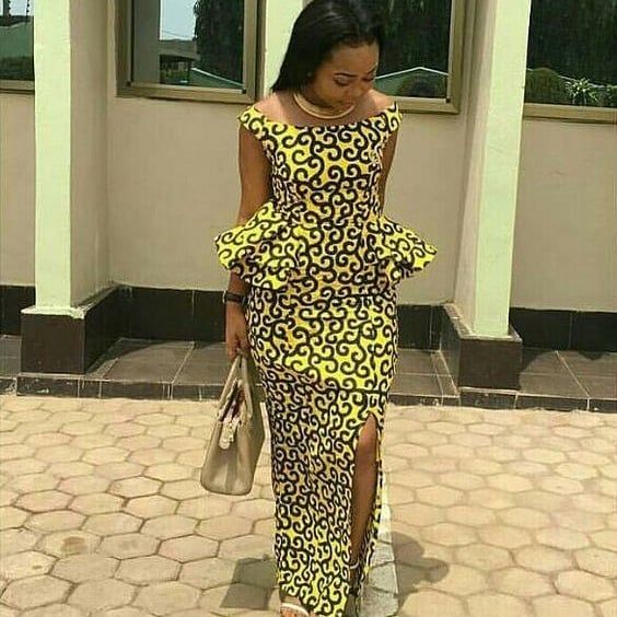Saturday's are for Events, lovely Ankara outfit to rock