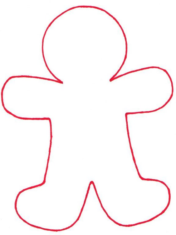 Christmas Crafts - Print your Gingerbread Man Template at - gingerbread man template Christmas Crafts - Print your Gingerbread Man Template at - gingerbread man template