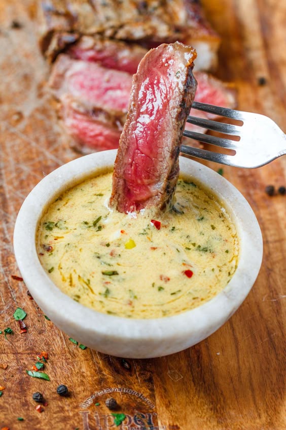 Cowboy Butter Dipping Sauce Recipe - #eatwell101 #recipe - This garlic #butter #dipping #sauce is the bomb! - #recipe by #eatwell101