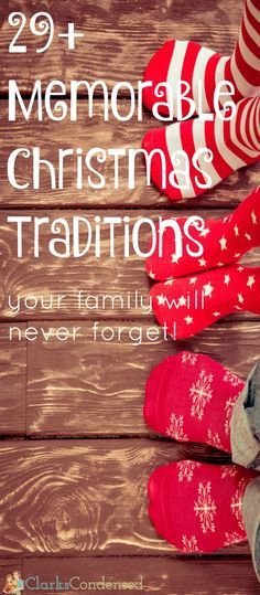 I love Christmas traditions! Here are 29+ memorable family Christmas traditions that will create a lifetime of memories for your family.