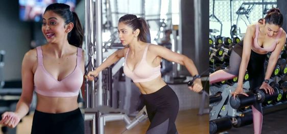 Rakul Preet Singh GYM Full workout video | FITNESS Secret of Rakul.