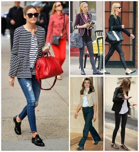 Loca por los tacones: Cómo combinar los zapatos de cordones o de corte masculino