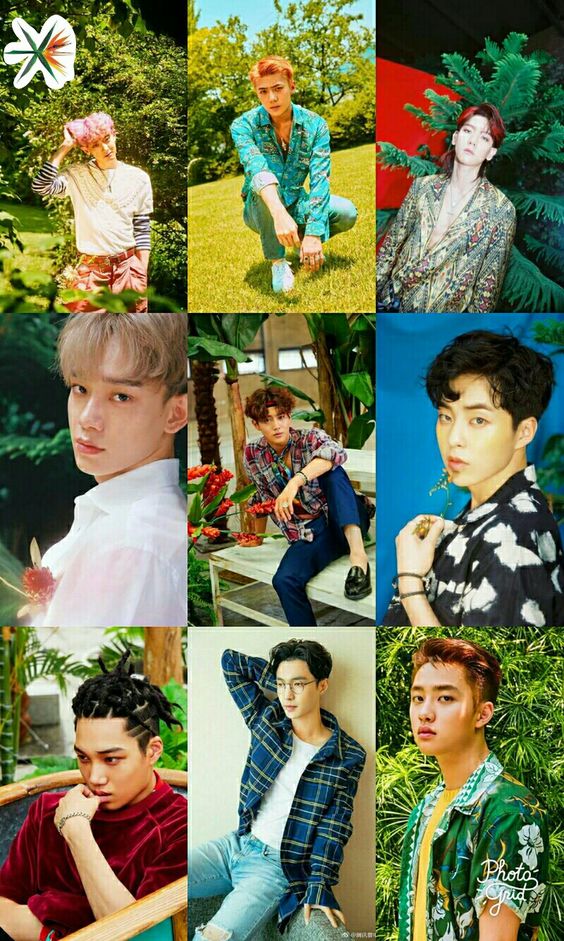 EXO Kokobop  hahaha. I added Yixing 