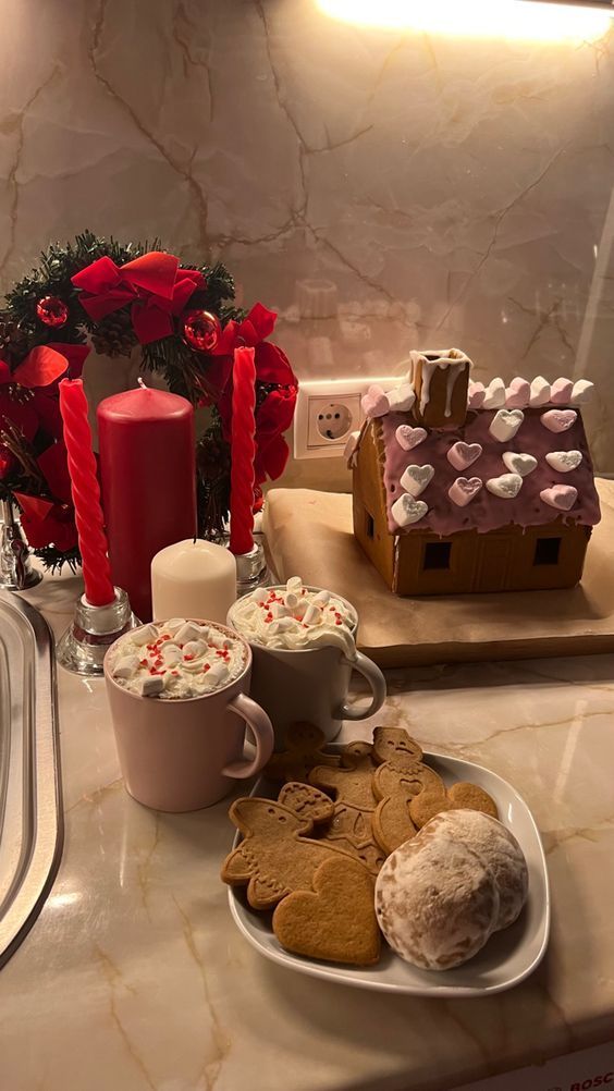 warm christmas aesthetic