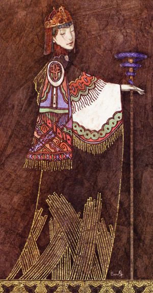Queen of Wands - Lunatic Tarot