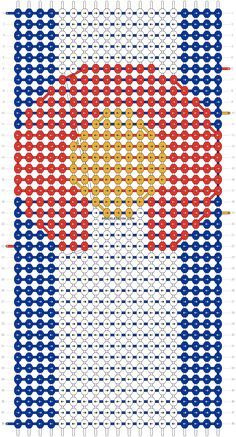 Alpha pattern #19592 | BraceletBook