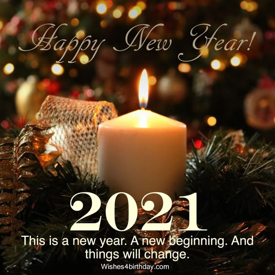 Gambar ucapan selamat tahun baru 2021