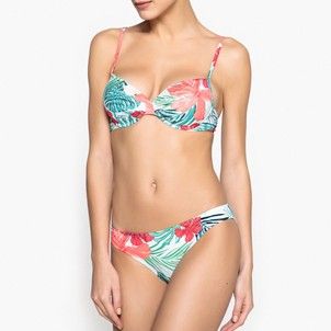 Haut de maillot de bain push-up à fleurs La Redoute Collections - Maillot de bain 2 pièces