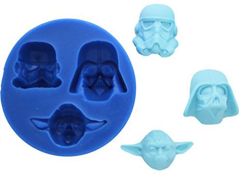 Silicone Mold Ice Cube Tray Star Wars Darth Vader Cocktails Resin Diy Mould Fun Silicone Mold Ice Cube Tray Star Wars Darth Vader Cocktails Resin Diy Mould Fun