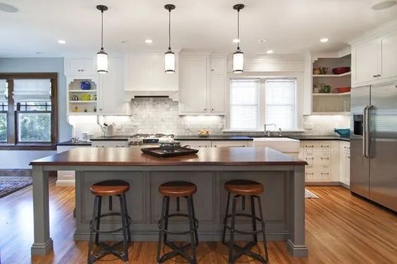 Pin En Ropa Pin En Ropa, 7ft Kitchen Island