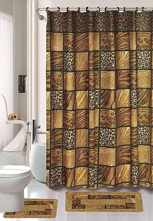 Amazon Com Fabulous Black Brown Jungle Animal Leopard Print