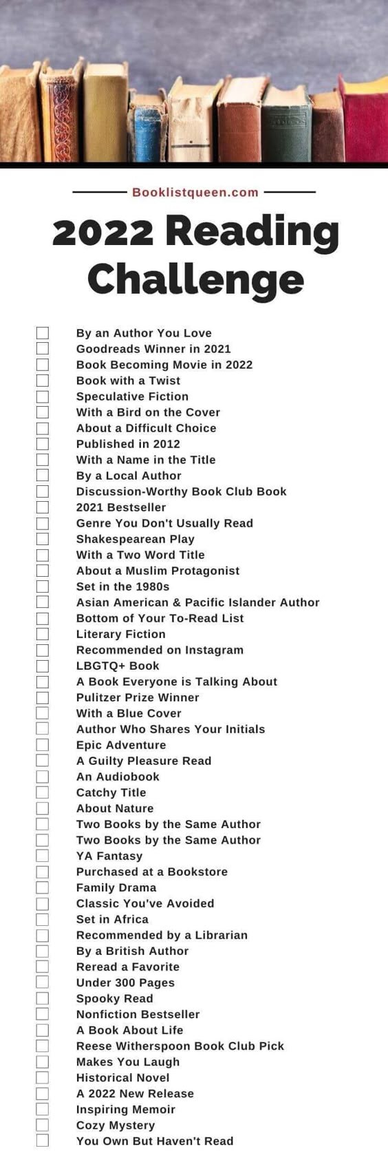 2022 Reading Challenge