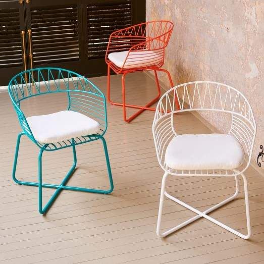 Soleil Metal Outdoor Bistro Chair Pallet Furniture Chairs Dining Pallet Furniture Outdoor Bistro Chairs, Outdoor Metal Bistro Chairs