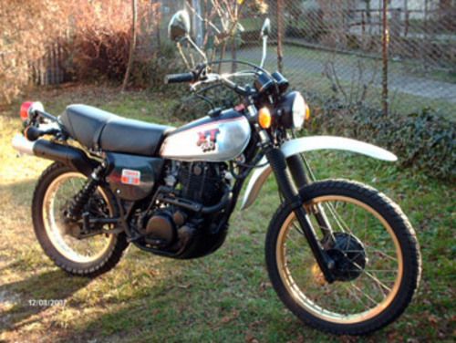 Xt 500 yamaha sale 1982
