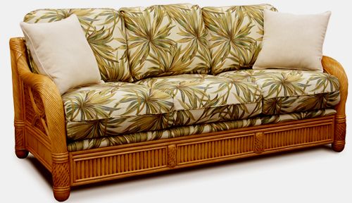 Indoor Wicker Seating Furniture American Rattan Sofa Outdoor American Rattan Wicker Sofa, Indoor Outdoor Sleeper Sofa