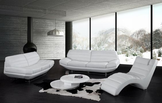 Bí quyết giúp phòng khách đẹp ấn tượng với sofa trắng, mua sofa da thật ở đâu