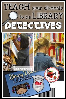 Be A Library Detective - The Library Patch