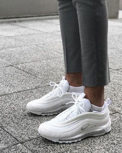 white air max 97 sneakers