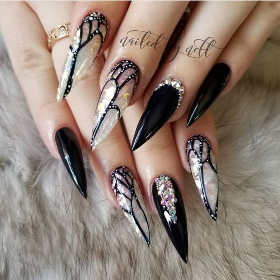 50 Cool Stiletto Nails Designs To Try In 2019 Tips With Images