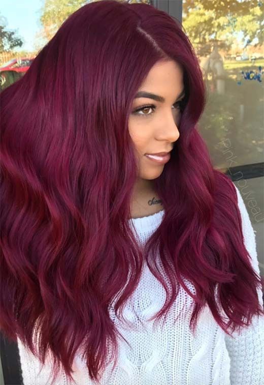 63 Yummy Burgundy Ideas Burgundy Hair Dye Tips Tricks Maroon