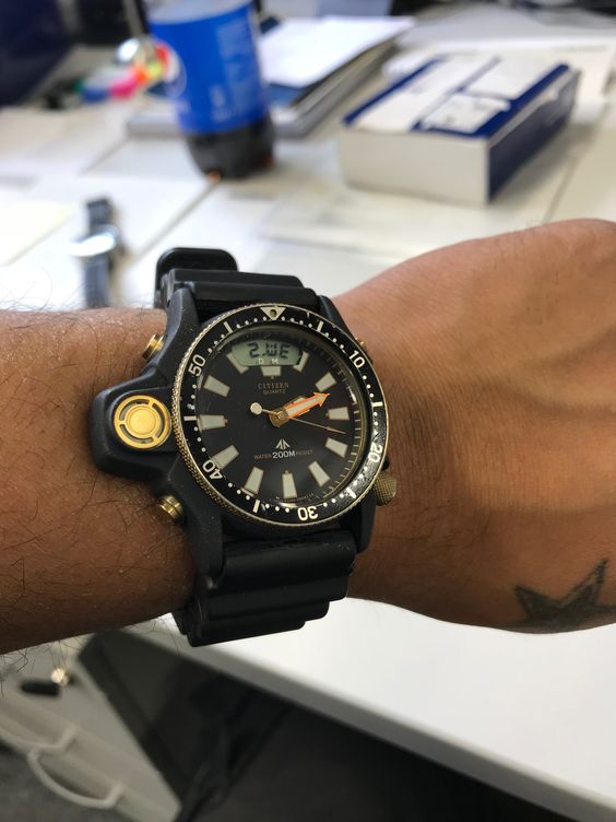 Rare Citizen Aqualand Classic Promaster 200m C028 Titanium Diver
