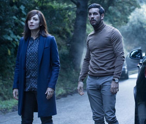 Bárbara Lennie and Mario Casas in The Invisible Guest, directed by Oriol Paulo