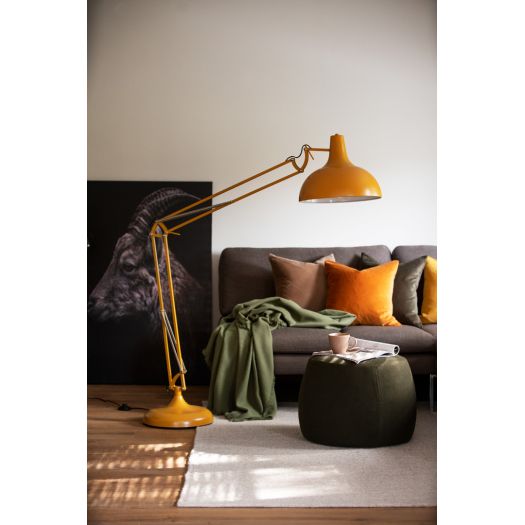 Pin på Belysning Gulvlampe XXL 190cm Oker | Kremmerhuset
