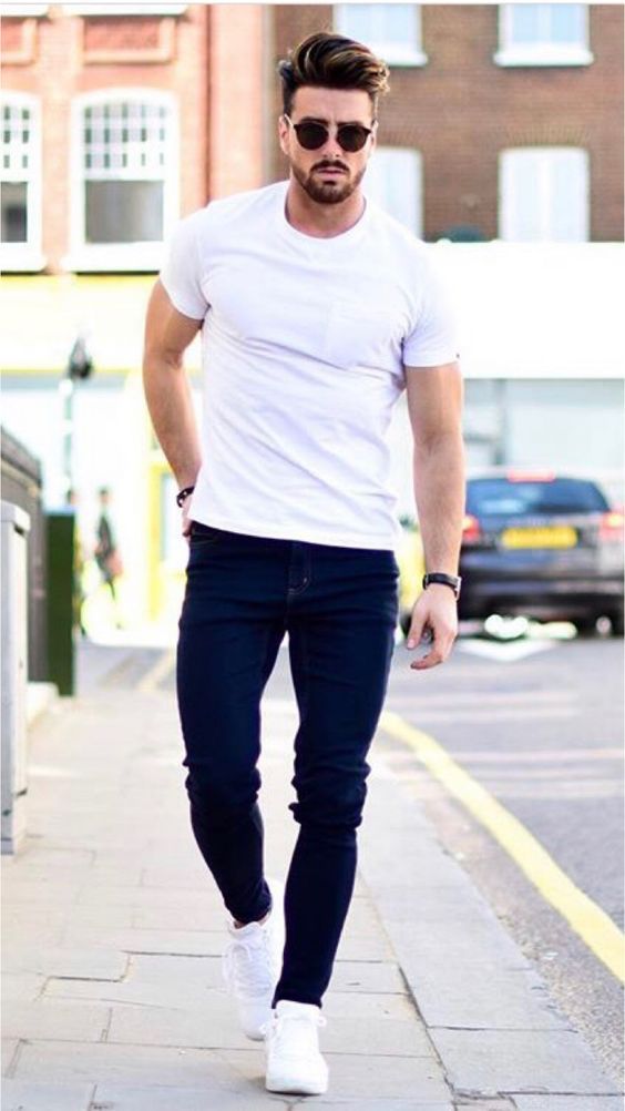 Quần jeans nên phối với áo gì thoải mái