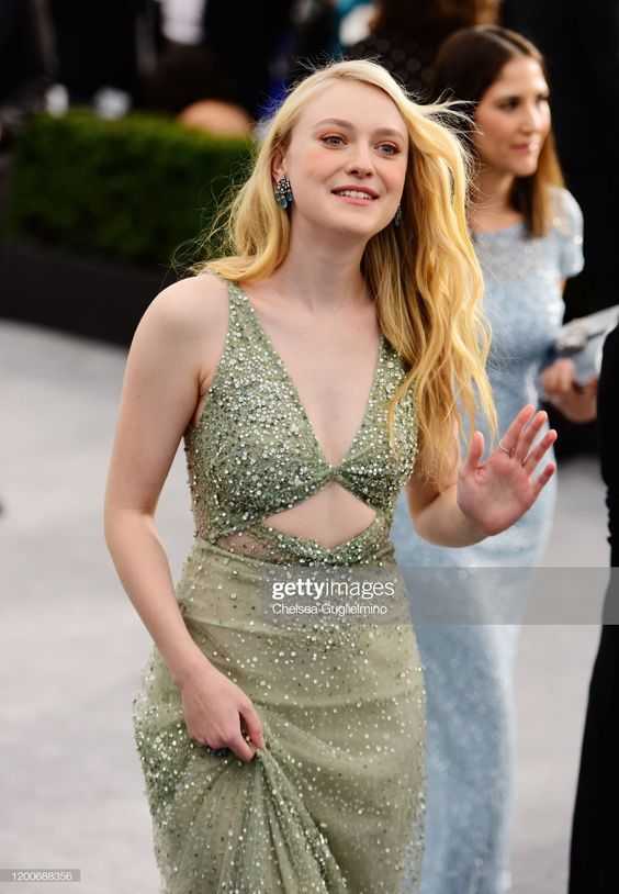 Actress Dakota Fanning attends the 26th annual Screen Actors Guild...