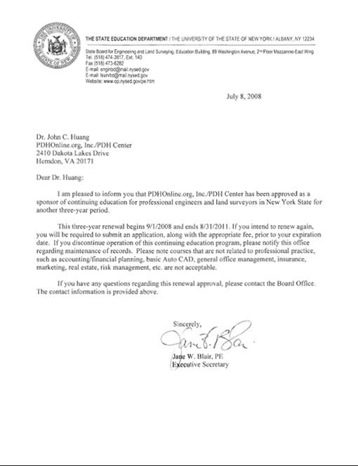 sample approval letters