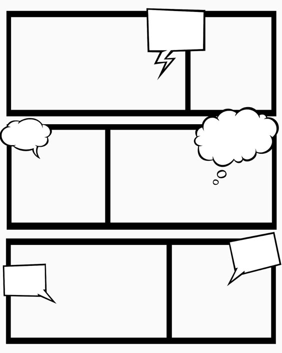 Comic Book Template. Comic Book Style Template Stock Vector Art Comic Book Template. Comic Book Style Template Stock Vector Art