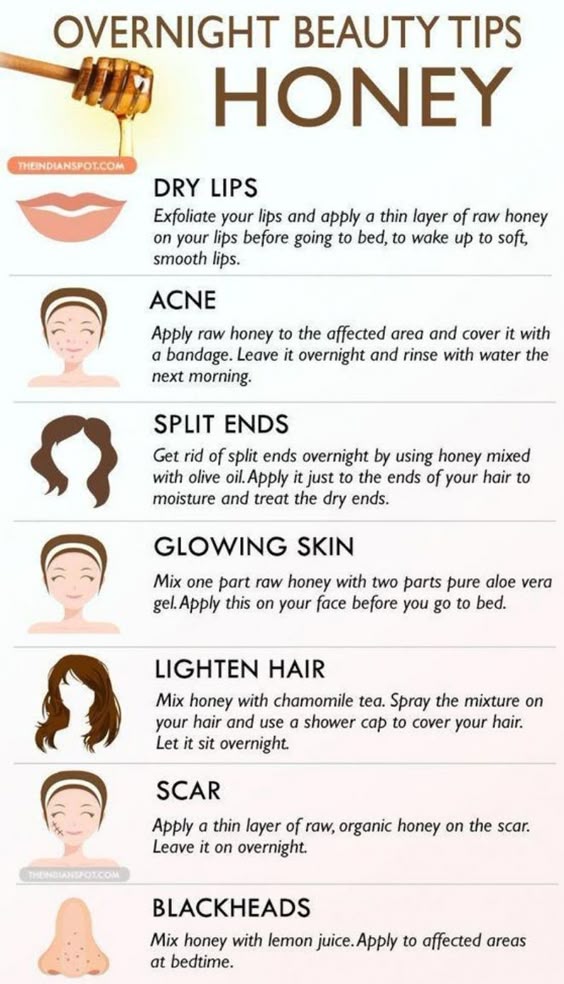 Honey for skin problems