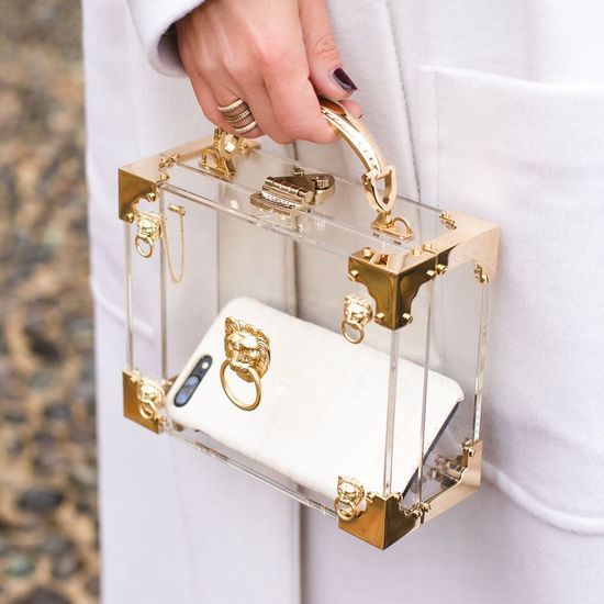 trunk clutch bag