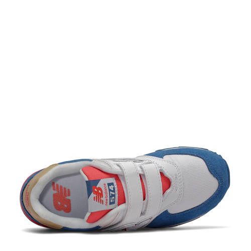 blauwe new balance sneakers kl574 blauwe new balance sneakers kl574