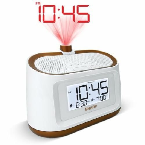 Sharp Projection Alarm Clock With 8 Soothing Sleep Sounds To Help You - Sharp Projection Alarm Clock Sharp Projection Alarm Clock With 8 Soothing Sleep Sounds To Help You - Sharp Projection Alarm Clock