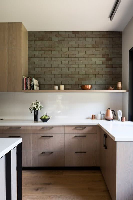 Cocinas De Madera 2019 80 Fotos Y Tendencias Modern Kitchen Cabinet Design Cabinets Refacing Cost Modern Kitchen Cabinets, Modern Kitchen Cabinet Refacing Ideas