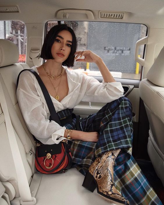 Brittany Xavier on Instagram: “Off to my first show bringing my new @chloe Tess bag 😍 #chloegirls”