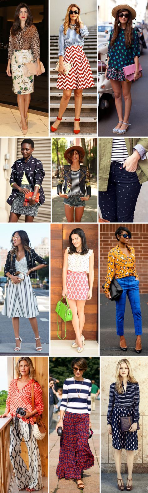 Misturando estampas e padronagens - Estilo Meu
