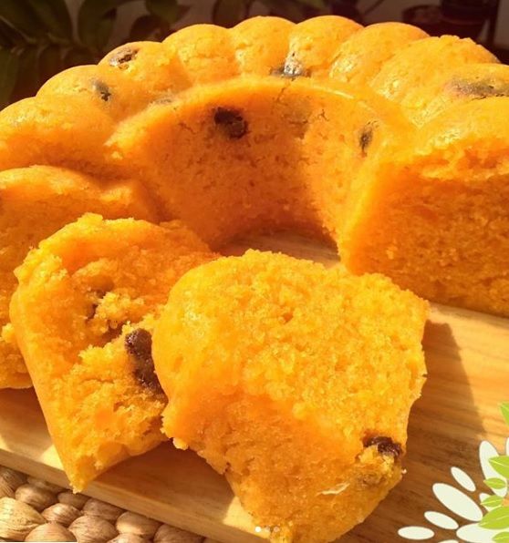 Resep Marble Pumpkin Cake Marble Bolu Labu Kuning By Diah Dee Kue Labu Tips Memasak