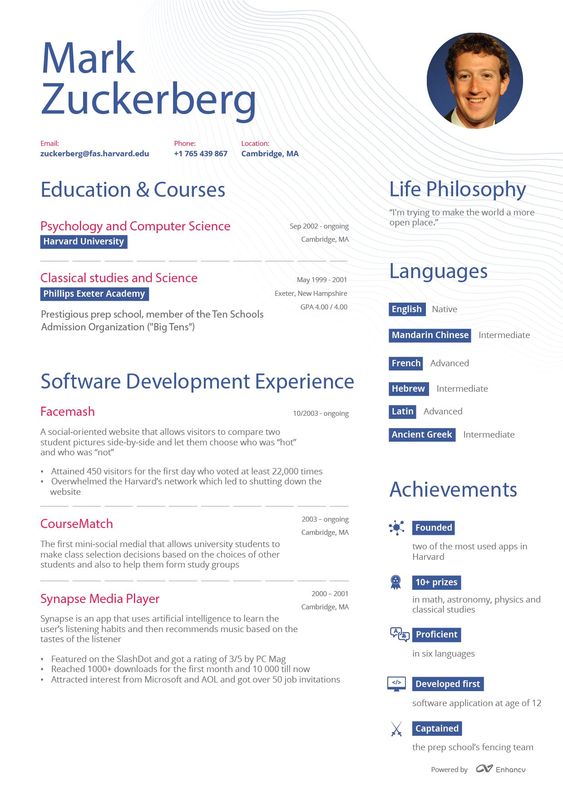 Senior Sales Manager Resume - Industry Career Change Resume - mark zuckerberg resume Senior Sales Manager Resume - Industry Career Change Resume - mark zuckerberg resume