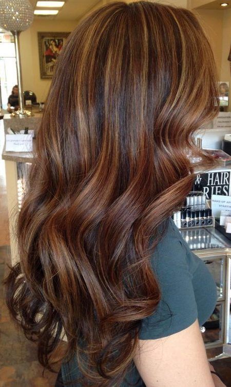 caramel highlights
