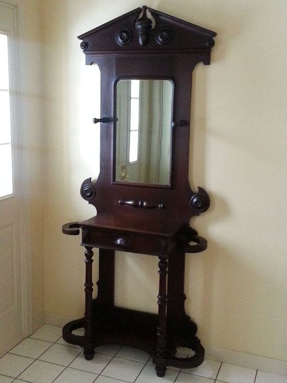 Antique Hall Tree With Umbrella Stand Google Search Coat Rack Entryway Furniture Antique Hall Tree With Umbrella Stand, Antique Coat And Umbrella Stand
