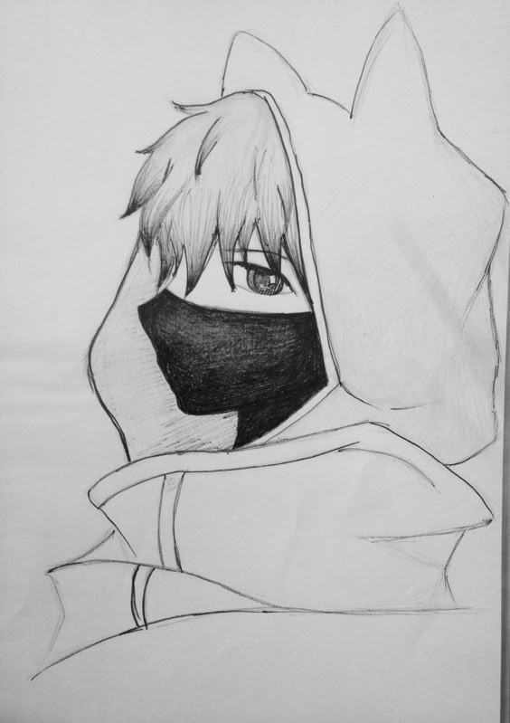Anime Teenager Boy