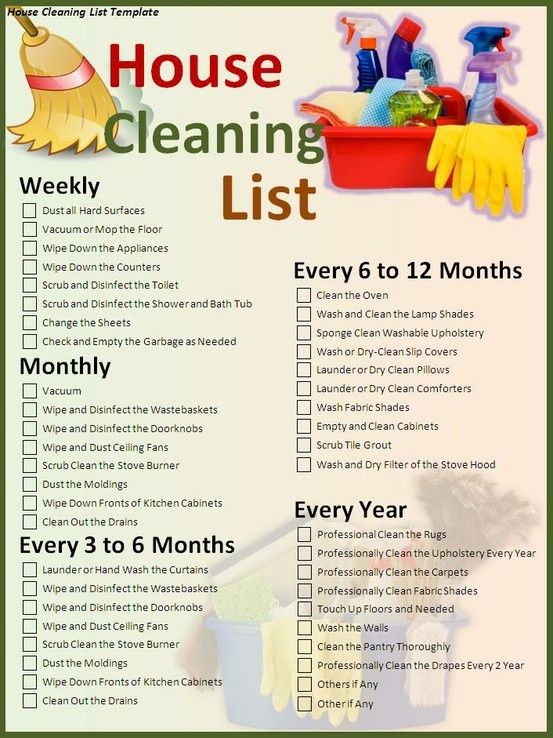 Cleaning Schedule home Pinterest Cleaning schedules - monthly list samples Cleaning Schedule home Pinterest Cleaning schedules - monthly list samples